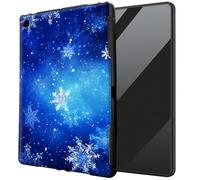 DIGTIALL for iPad mini 5 Generation 2019/ Mini 4 3 2 1 7.9" TPU Case - Ultra-Thin Protective Cover Shockproof Protection Cover for iPad mini 5 4 3 2 1,Blue Snow Snowflakes