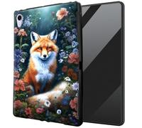 DIGTIALL for iPad mini 7 (A17 Pro, 7th Generation) 2024 / for iPad mini 6 (6th Gen) 8.3" TPU Case - Ultra-Thin Protective Cover Shockproof Protection Cover,Fox in Flowers