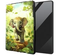 DIGTIALL for Kindle 10th Generation 6" and Signature Edition 2019 Released TPU Case - Ultra-Thin Protective Cover Shockproof Protection Cover,Baby Elephant