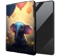 DIGTIALL for Kindle 10th Generation 6" and Signature Edition 2019 Released TPU Case - Ultra-Thin Protective Cover Shockproof Protection Cover,Cute Elephant