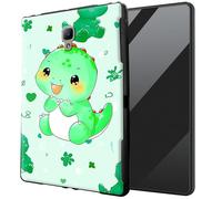 DIGTIALL for Samsung Galaxy Tab A 8.0 2017 Case (SM-T380/T385) TPU Case - Ultra-Thin Protective Cover Shockproof Protection Cover,Cute Green Dinosaur