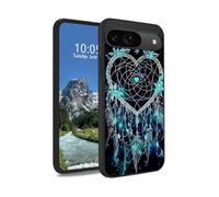 DIGTIALL Heart Shaped Dream Catcher Case for Google Pixel 10/10 Pro 6.5", Slim Soft TPU Silicone Protective Cover, Anti-Slip Grip & Shockproof Design for Pixel 10/10 Pro