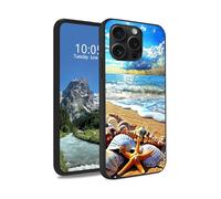 DIGTIALL Sunny Golden Beach Case for iPhone 15 Pro Max 6.7", Slim Soft TPU Silicone Protective Cover, Anti-Slip Grip & Shockproof Design for iPhone 15 Pro Max 6.7"