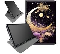 DIGTIALL Tars and Moon Case for iPad Pro 11 Inch Case M4(2024, 5th Generation),360 Degree Rotating Swivel Stand Protective Cover with Auto Wake/Sleep for iPad Pro 11 Inch 2024