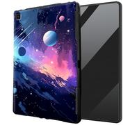 DIGTIALL TPU Back Case for Samsung Galaxy Tab A 8.4 2020 Model SM-T307 Tablet,Black Ultra-Thin Soft TPU Protection Cover for Samsung Tab SM-T307 Tablet,Planet Galaxy