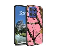 DIGTIALL TPU Case for Motorola Moto Edge 60 Pro 5G/Moto Edge 60s Pro 5G 6.7" Slim Black Soft TPU Silicone Shockproof Non-Slip Protective Case fit Women Men for Moto Edge 60 Pro 5G,Pink Dead Wood Tree