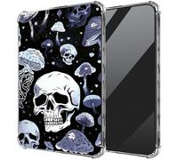 DIGTIALL Ultra-Thin Clear TPU Case for Boox Go 10.3"/Boox Note X3 Pro / T10C 10.3 Inch E-Book Transparent Anti-Slip Shockproof Protection Cover for Go 10.3",Skull Mushrooms