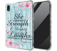 DIGTIALL Ultra-Thin Clear TPU Case for iPad mini 7 A17 Pro,for iPad mini 7th/6th Generation Case (2024/2021) Transparent Anti-Slip Shockproof Protection Cover,Bible Provers 31-25