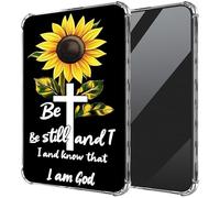 DIGTIALL Ultra-Thin Clear TPU Case for Remarkable Paper Pro Tablet 11.8 Inch 2024 Released Transparent Anti-Slip Shockproof Protection Cover,Bible Verse Sunflower