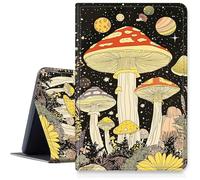DIGTIALLL Case for 6" All-New Kindle 10th Generation 2019 Released and Kindle 10th Gen 2019 e-Reader PU Leather Protective Cover with Auto Sleep/Wake,Mushrooms Psychedelic