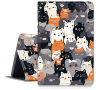 DIGTIALLL Case for 6" All-New Kindle 10th Generation 2019 Released and Kindle 10th Gen 2019 e-Reader PU Leather Protective Cover with Auto Sleep/Wake,Many Cats