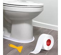 Digtokore Bath Sealant Strip, 1 Roll Waterproof Caulk Strip White Sealant Tape for Bathroom, Kitchen, Bathtub, Toilet, Wall Floor, with Sealing Tool