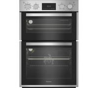 DIH 82D IX Built-In Electric Multifunction Double Oven - Stainless Steel