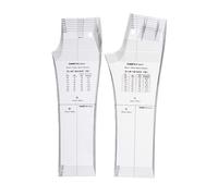 DIHAN Men H Pants Multi Size Basic Pattern Garment Ruler Fashion Design Drawing Templete Garment Prototype Sewing Ruler Design School Student Teching (KB201 Ment Pants)