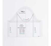 DIHAN Women Sleeve Multi L size Garment Basic Pattern Garment Ruler Fashion Design Sewing Ruler Design School Student Teching Apparel Drawing Quilting Ruler Tailor Ruler (Y101LS Women Sleeve