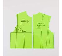 DIHAN #Y100 Women‘s Upper Garment Prototype Template and Sleeve Prototype Pattern Making Pattern Drafting Basic Prototype Garment Basic Template Garment Basic Pattern Fashion Design (Y112G(1:2))