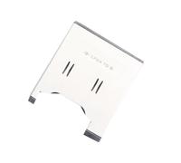 Diheohg 1 Piece CFexpress Memory Card Adapter Type A to CFe Card Holder Type B Silver Metal for XQD NVMe Memory Card