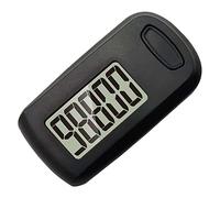 Diheohg 1 Piece Pedometer 3D Step Counter for Walking, Step Tracker, Portable Sport Simple Pedometer Strap Pedometer