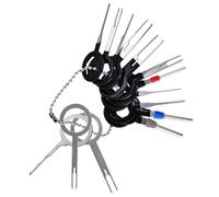 Diheohg 14 Pieces Tool Key for Automatic Removal of Terminals Set Crimping Connector Extractor Puller Release Set (Silver)