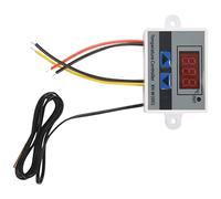Diheohg 220v Temperature Regulator Thermostat Control Switch Probe 10a Digital Led