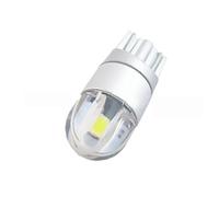 Diheohg 2pcs W5W T10 2 SMD 3030 LED Bulbs Super Bright White for Car Day Racing Outdoor Car Light Bulb 12V License Plate Light Lamp Signal Lamp