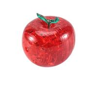 Diheohg 3D Crystal Cracker Apple Red