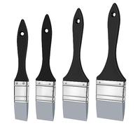 Diheohg 4 Piece Silicone Paint Brush Set Colour Shaper Silicone Brush for Resin Paint Brush, 1 1.5 2 2.5 Inches Wide