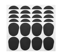 Diheohg 40pcs Saxophone Mouthpiece Cushions 0.8mm Patch Pads for Tenor/Alto Clarinet Saxophone