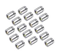 Diheohg 42 Pieces Miniature Lights for Dollhouse, 7 Colors Mini Spotlights Battery Operated, Small LED Light for Crafts (Colorful)
