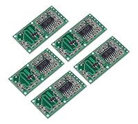 Diheohg 5 Pieces Microwave Motion Sensor RCWL-0516 Module Board Switch for