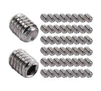 Diheohg 50 Pcs M2.5 x 3mm Stainless Steel Hex Sockets Without Screws