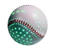 Diheohg 9 Inch Glow in The Dark Baseball Night Training for Family Sports Entertainment