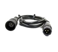 Diheohg 9 Pin Wheel Hub Motor Cable 60Cm Electric Bicycle Motor Extension Cable Male Connector for Electric Bike Accessories, 1 Piece Series