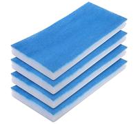 Diheohg Airbrush Hobby Filter Kit for Airbrush Spray Booth, Fiberglass Cabin Replace Filter Compatible for Master, Paasche 4-Piece Series Blue