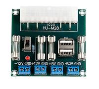 Diheohg ATX Transfer Card Power Adapter Power Test Module Power Supply Circuit Output Module