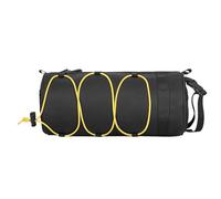 Diheohg Bicycle Handlebar Bag, Bicycle Storage Bag, Bicycle Frame Bag, Scooter Bag with Waterproof Zipper, Bicycle Parts Yellow