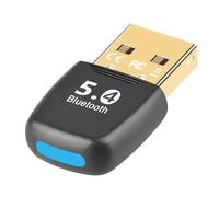 Diheohg Bluetooth Adapter 5.4 USB Bluetooth Adaptador for PC Dongle Mouse without Keyboard Music Audio Receiver USB Transmitter