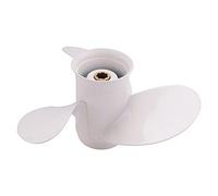 Diheohg Boat Propeller 6G1-45943-00-El 8 1/2 X 7 1/2 for Outboard Engine, Aluminum Alloy 6 to 8 HP, 3 Blades, R Rotation, Tooth