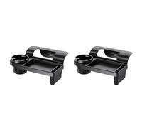 Diheohg Car Window Storage Tray Organizer for Drinking, Holding Phone, Sunglasses Door Handle Insert Tray Box 2 Pieces