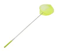 Diheohg Catch Butterfly Fishing Net Bag Telescopic Stainless Steel Outdoor Telescopic Tool Portable Contagious Catch Net Yellow
