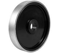 Diheohg Diamond Lapidary Grinding Wheel 6 Inch X 1 Inch with 1 Inch Arbor Hole (for Stone Glass Stone Marble Gem) -400
