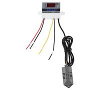 Diheohg Digital Humidity Controller Hygrometer Humidity Control Switch 0~99%Rh Hygrostat With Ac 220V Humidity Sensor