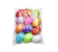 Diheohg G Easter DIY Eggs Hand Painted Coloring Kindergarten Eggs Simulation Eggs Coloring Easy to Install Easy to Use