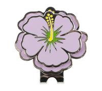Diheohg Golf Ball Marker Cap Clip with Magnetic Ball Mark One Putt Clips Golf Putt Alignment Cap Clips Easy to Install Purple