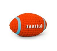 Diheohg Interesting Pet Dog Toy Balls for Puppies Squeaky Teeth Cleaning Football Tennis Interesting for Dogs D