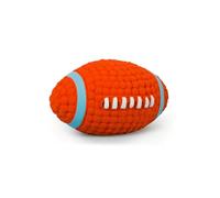 Diheohg Interesting Pet Dog Toy Balls for Puppies Squeaky Teeth Cleaning Football Tennis Interesting for Dogs A