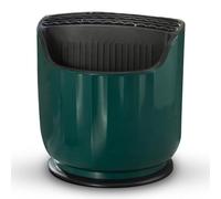 Diheohg Kitchen Countertop Utensil Holder - Rotating Kitchen Utensil Holder, Cooking Tool, Space Saving Utensil Holder, Easy to Use, 7.5 X 7.5 X 21.9 Inch, Green