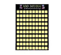 Diheohg Le de amour Scratch Off Poster for Couples Valentine's Day Gift Wall Poster Gift for and for