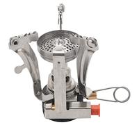 Diheohg Mini Gas Stove Camping Stove Super Burner Outdoor Cooking Camping Gas Stove Folding Camping Stove with Charging Adapter