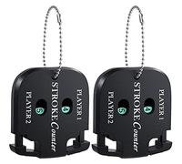 Diheohg Mini Golf Score Shot Clicker Counter with Key Ring for Golf Scorekeeper Portable 2 Digits Sport Dashboard